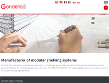 Tablet Screenshot of gondella.com